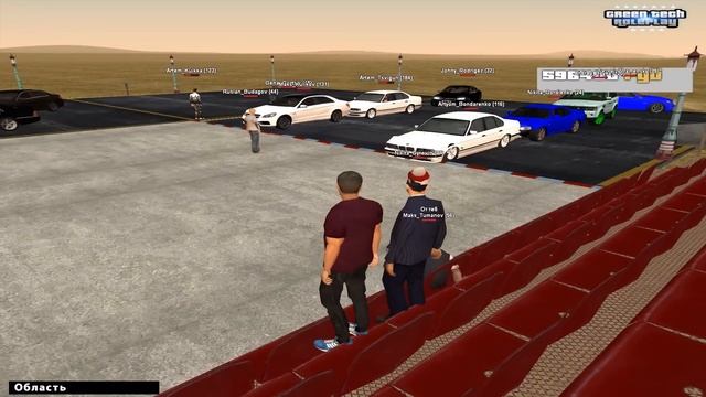 ПЕРЕВЕРНУЛИ MERCEDES НА УЛИЧНЫХ РП ГОНКАХ - CRMP смотреть онлайн