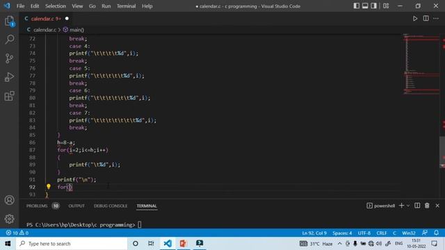 calendar in c programming | calendar project in c programming | sameercoding смотреть онлайн