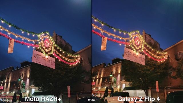 Moto RAZR+ (40 Ultra) vs Samsung Galaxy Z Flip 4 Camera Comparison смотреть онлайн