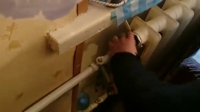 Устранение протечки отопительной трубы смотреть онлайн