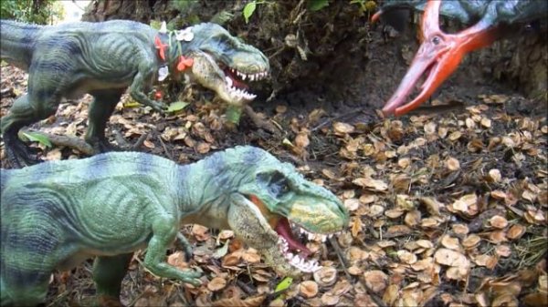 Про ДИНОЗАВРОВ!!! Тираннозавры, спинозавр, трицератопсы и др. СБОРНИК мультфильмов