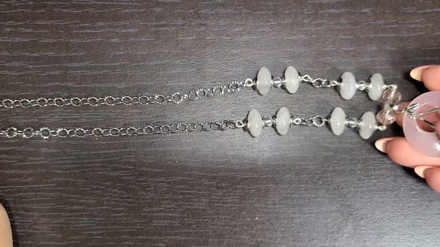 Подарки украшения из натуральных камней(агат, розовый кварц, амазонит). смотреть онлайн