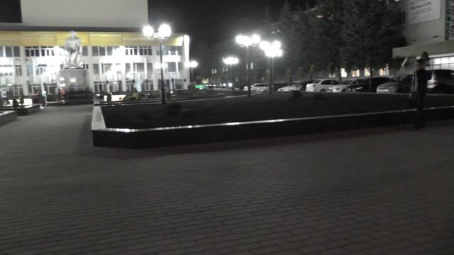 Площадь Кулиева г. Нальчик (15.11.2017г.) смотреть онлайн