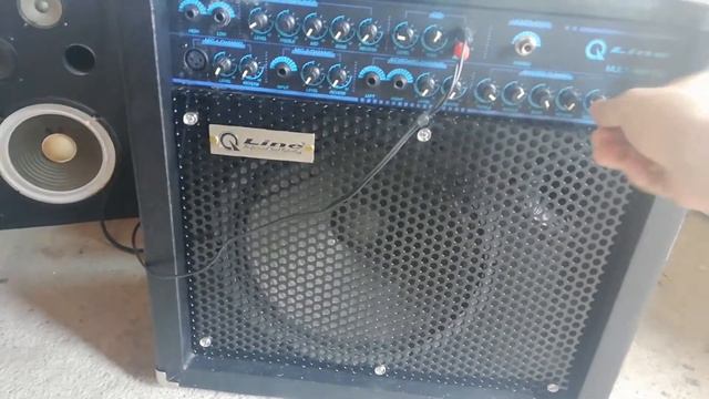 Gitarsko bass pojačalo Q-Line Multi-AMP100 смотреть онлайн