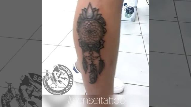 Татуировка ловец снов, сделать в Днепре смотреть онлайн