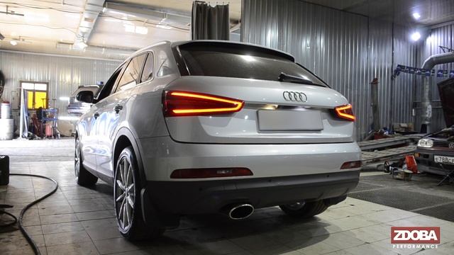 Audi Q3 stage 2 ZDOBA Performance EXHAUST From Audi RSQ3 смотреть онлайн