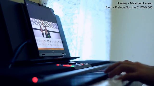 flowkey on Korg XE20 - Advanced Lesson (Bach Prelude No.1 in C) Day 7 смотреть онлайн