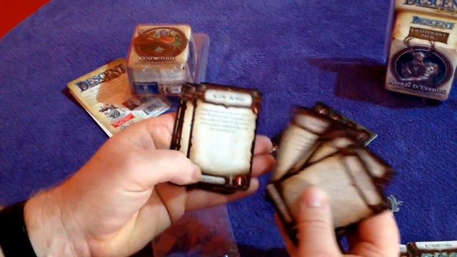 Kyndrithul Lieutenant pack Descent 2nd Edition ~ what's in the box? with biffta. смотреть онлайн