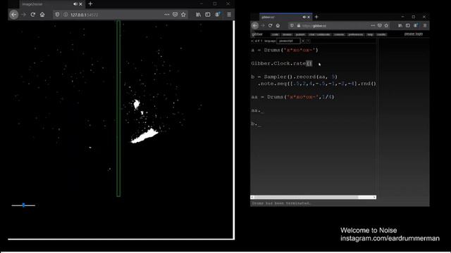 Noise (Tribute to ANS Synthesizer) : Algorave India VR Performance смотреть онлайн
