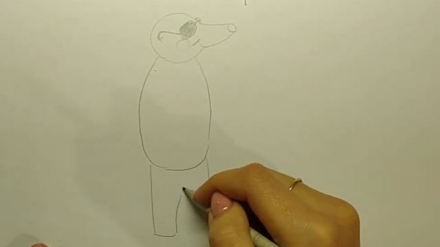 Мастер-класс по рисованию «Крот» смотреть онлайн
