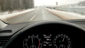 Разгон моей Шкода Суперб 1.4 tsi dsg 0-100