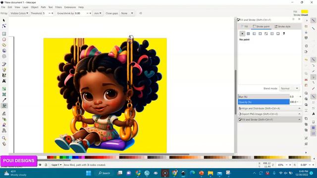 Inkscape~How to Erase the Background of an Ai image смотреть онлайн