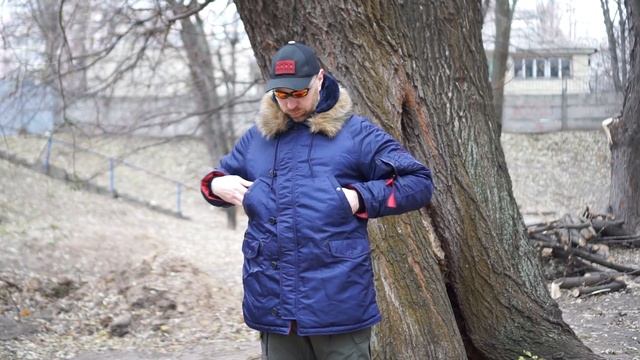Видео обзор куртки зимней Аляска slim fit N-3B Navy от «Chameleon». смотреть онлайн