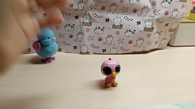 Обзор новых игрушек, аксолотль,птичка смотреть онлайн