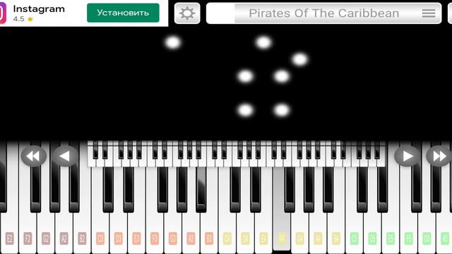 Pirates Of The Caribbean на пианино смотреть онлайн