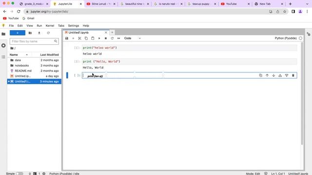 Scarlett Mu- Python Session 4 for Beginners смотреть онлайн