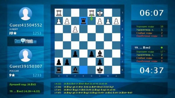 Chess Game Analysis: Guest41504552 - Guest39150307 : 0-1 (By ChessFriends.com)
