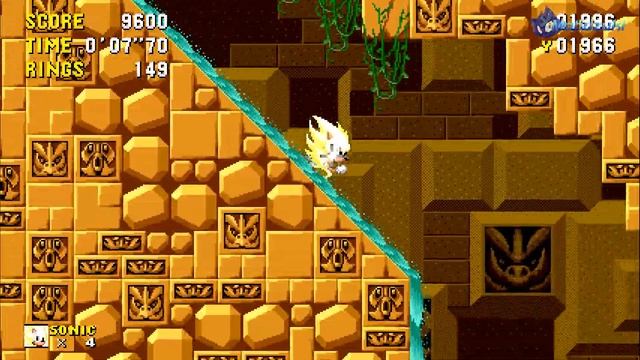 Delta Conduit Super Sonic Sprites ~ Sonic Forever mods ~ Gameplay смотреть онлайн