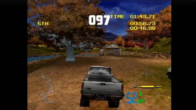 Test Drive Off-Road 3 (PS1) Gameplay 2 - Ford F-150 смотреть онлайн