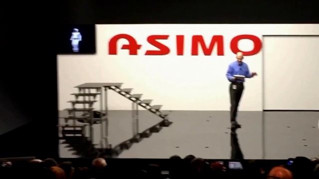 ASIMO Honda's humanoid robot demonstration смотреть онлайн