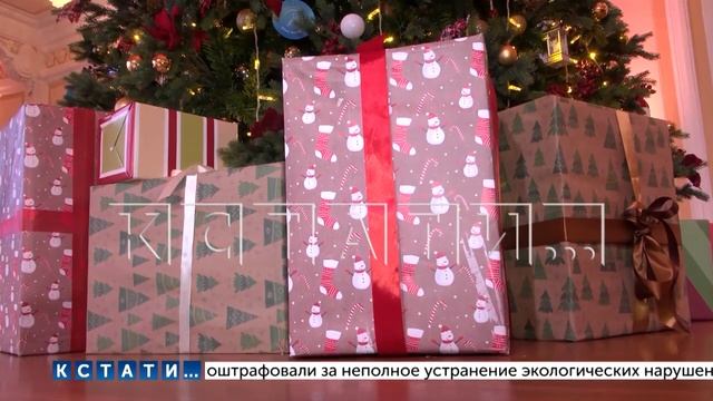 На Нижегородской Ярмарке открылась «Ёлка желаний» смотреть онлайн