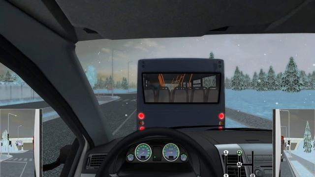 3D Drive Megapolis - Valday mouse driving in snow смотреть онлайн
