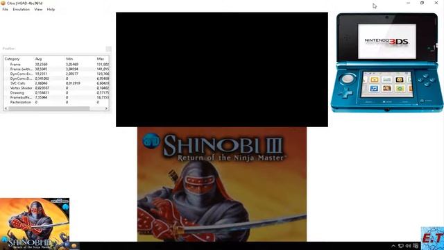 [3DS Emulator ]--Citra Git (2015/12/30) 3D Shinobi III: Return of the Ninja Master смотреть онлайн