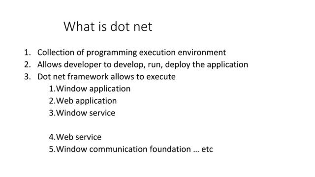 Introduction of dot net framework in Tamil смотреть онлайн