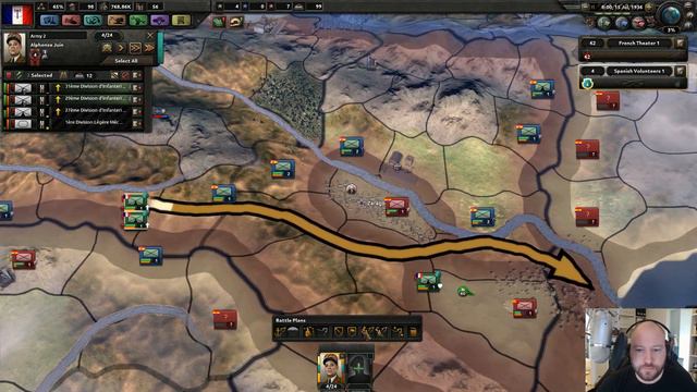 01 Fascist France, Hearts of Iron 4, Weltkrieg Mod смотреть онлайн
