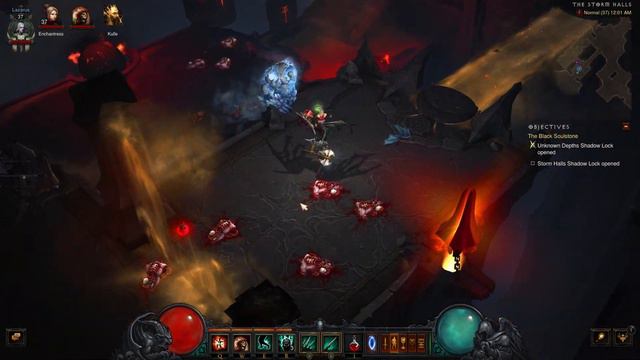Diablo 3 HARDCORE CAMPAIGN NECROMANCER Zulton Kulle смотреть онлайн