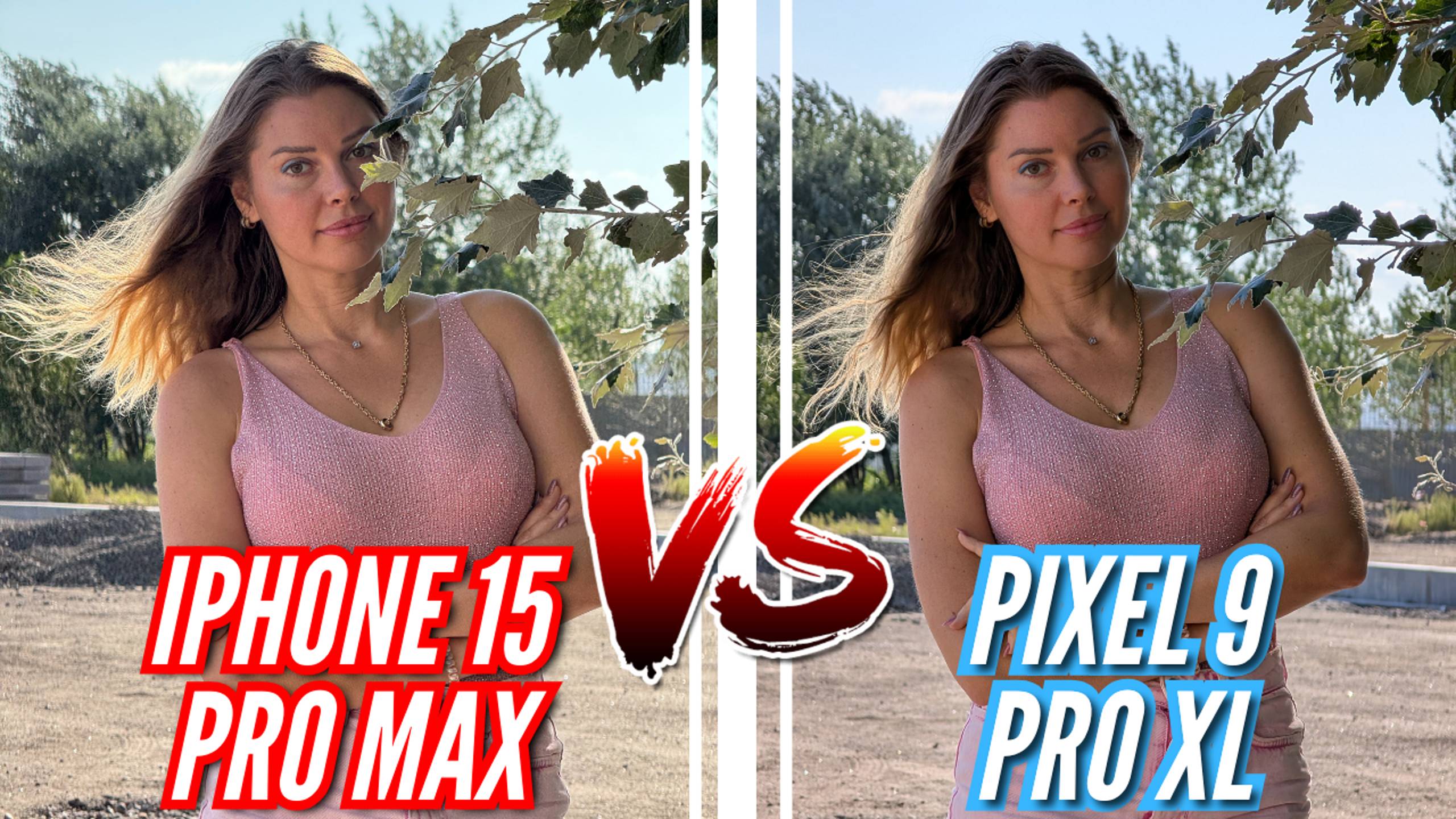 ПЕРВОЕ СРАВНЕНИЕ PIXEL 9 PRO XL vs IPHONE 15 PRO MAX. ФОТО и ВИДЕО смотреть онлайн