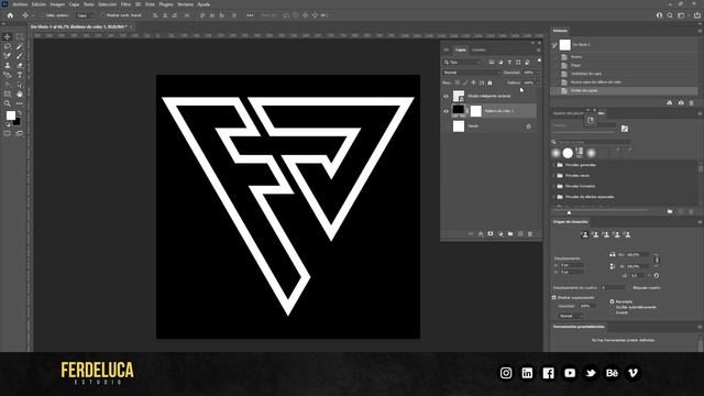 ? PLUGIN Photoshop ? | Efecto CROMADO - Texto y Logo Metalizado смотреть онлайн