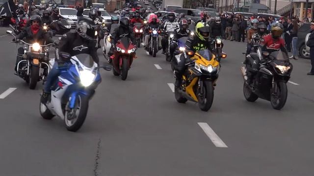 открытие мотосезона во Владивостоке. 03.05.2014. смотреть онлайн
