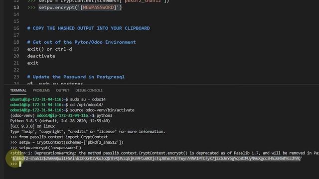 Rescue an Odoo User Admin Password | Reset a Lost Odoo database Security Postgres Recover смотреть онлайн