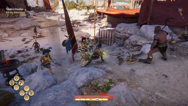 Assassin's Creed Odyssey - Trouble In Paradise: Find Rebel Hideouts 2/2 Talk To Thaletas 2018 смотреть онлайн
