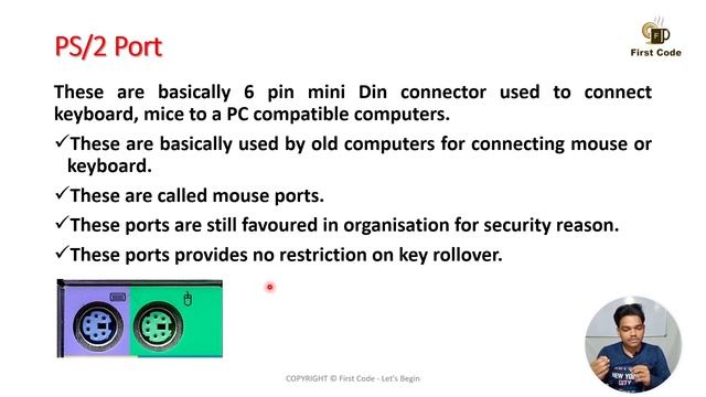 Lec-2.4: Different Types of Port in PC| Serial, Parallel, PS/2, USB| SYSTEM MAINTENANCE| SBTE BIHAR смотреть онлайн