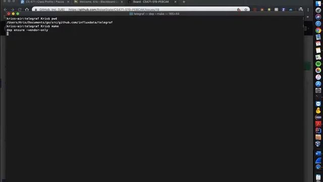 Run Telegraf on mac OS смотреть онлайн