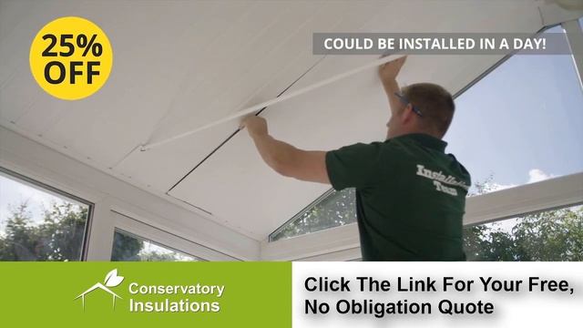 ConservaHeat Conservatory Insulation Installed by Conservatory Insulations смотреть онлайн