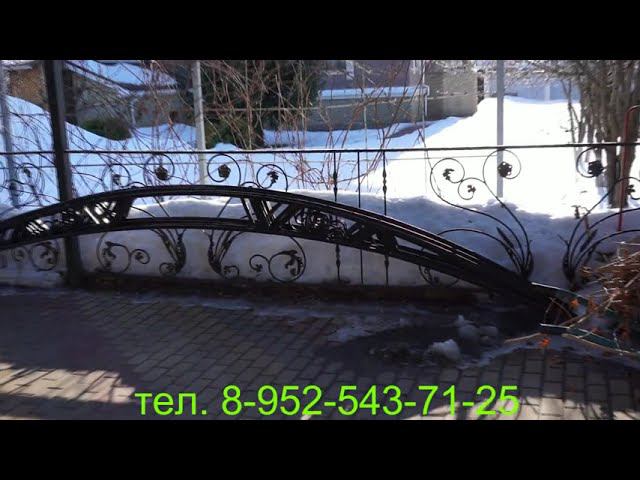 Навесы из поликарбоната Воронеж. Кованные навесы. смотреть онлайн