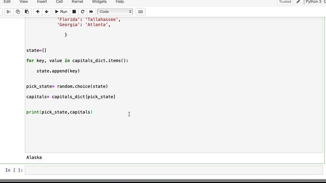 Manipulating a dictionary in python using for loops and while loops смотреть онлайн