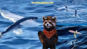 Летучая рыба. Детям о морских животных.