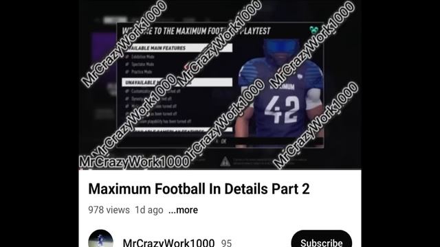 Maximum Football 23 Gameplay Leak - The Truth. смотреть онлайн