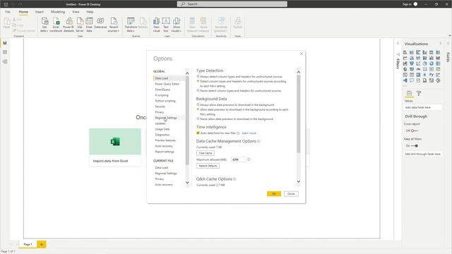 Изменяем язык интерфейса в Power BI Desktop смотреть онлайн