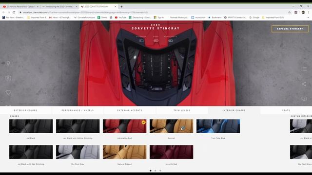 Built and Ordered my 2020 C8 Corvette today. Come follow along. смотреть онлайн