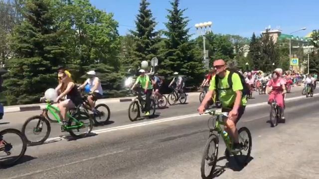 Велопарад Белгород - Зеленая столица #Белгород смотреть онлайн