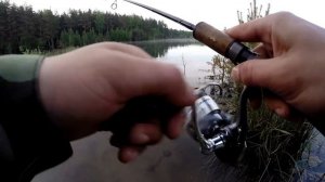 Cо спиннингом на озере. Окунь на воблер (Kosadaka ION XS 70S, Kosadaka ION XS 55S)