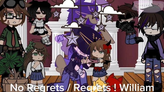 Afton's + Emily's , Cassidy React To William's AUs - FNAF - Song - Cause im a Liar - Hikari :D - смотреть онлайн