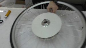 Диск-колесо на велосипед своими руками  . How to make disk wheel.