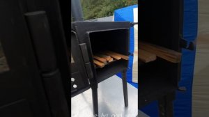 Печка в палатку, Печь для зимней рыбалки, туристическая