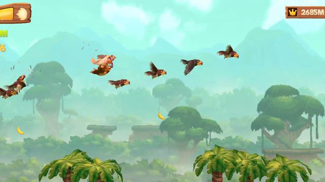 Banana Kong 2-(Gameplay 23)-Tierra Del Peligro Dia Lunes смотреть онлайн